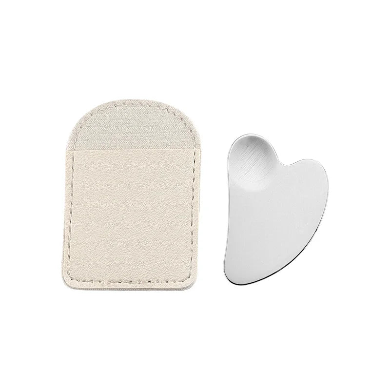 PureGlow - Edelstahl Gua Sha Scraper
