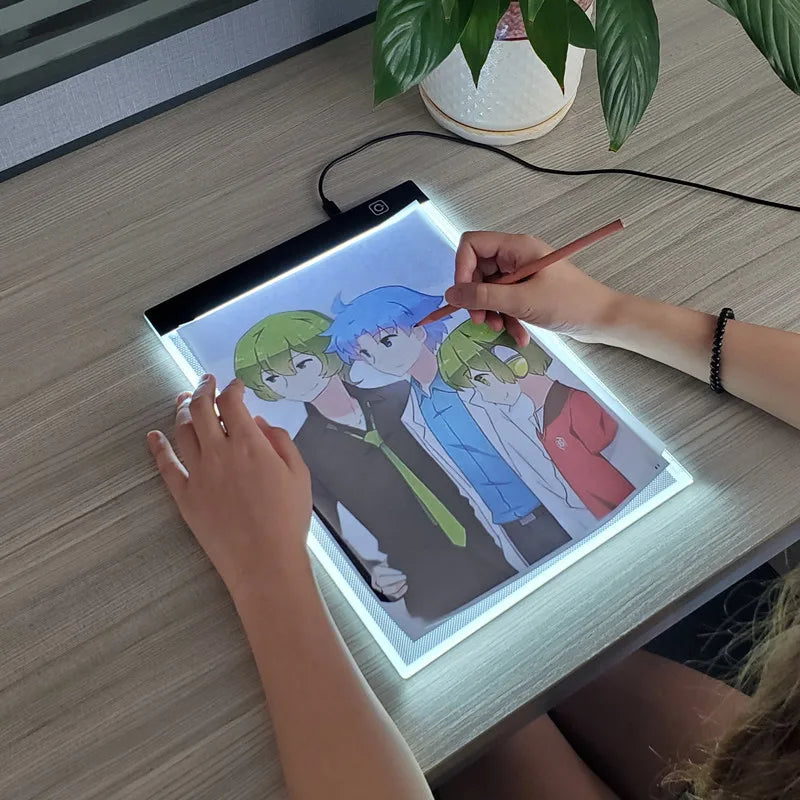 Sketchy - LED-Zeichenpad für Kinder zum Zeichnen, Skizzieren & Abpausen