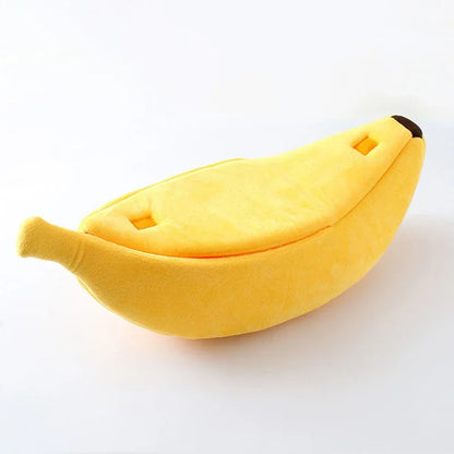 Funny Banana Dog/Cat Bed House