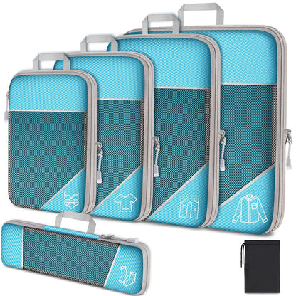 TravelPack Pro - 3 &amp; 6-teiliges Kompressions-Packwürfel-Set