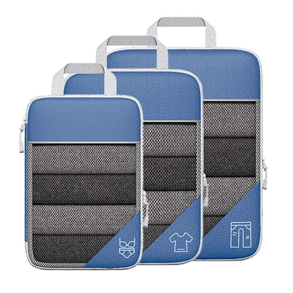 TravelPack Pro - 3 &amp; 6-teiliges Kompressions-Packwürfel-Set