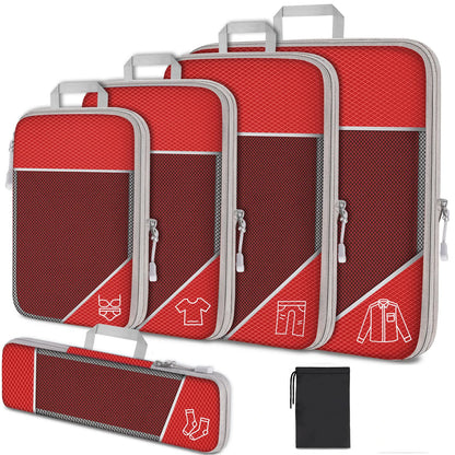 TravelPack Pro - 3 &amp; 6-teiliges Kompressions-Packwürfel-Set